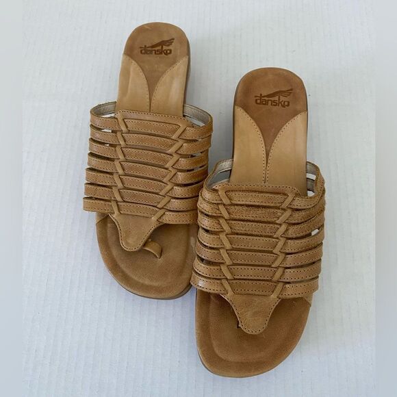 Dansko Topanga Woven Leather Slide Thong  Sandals Size 7
Huaraches - Picture 3 of 9